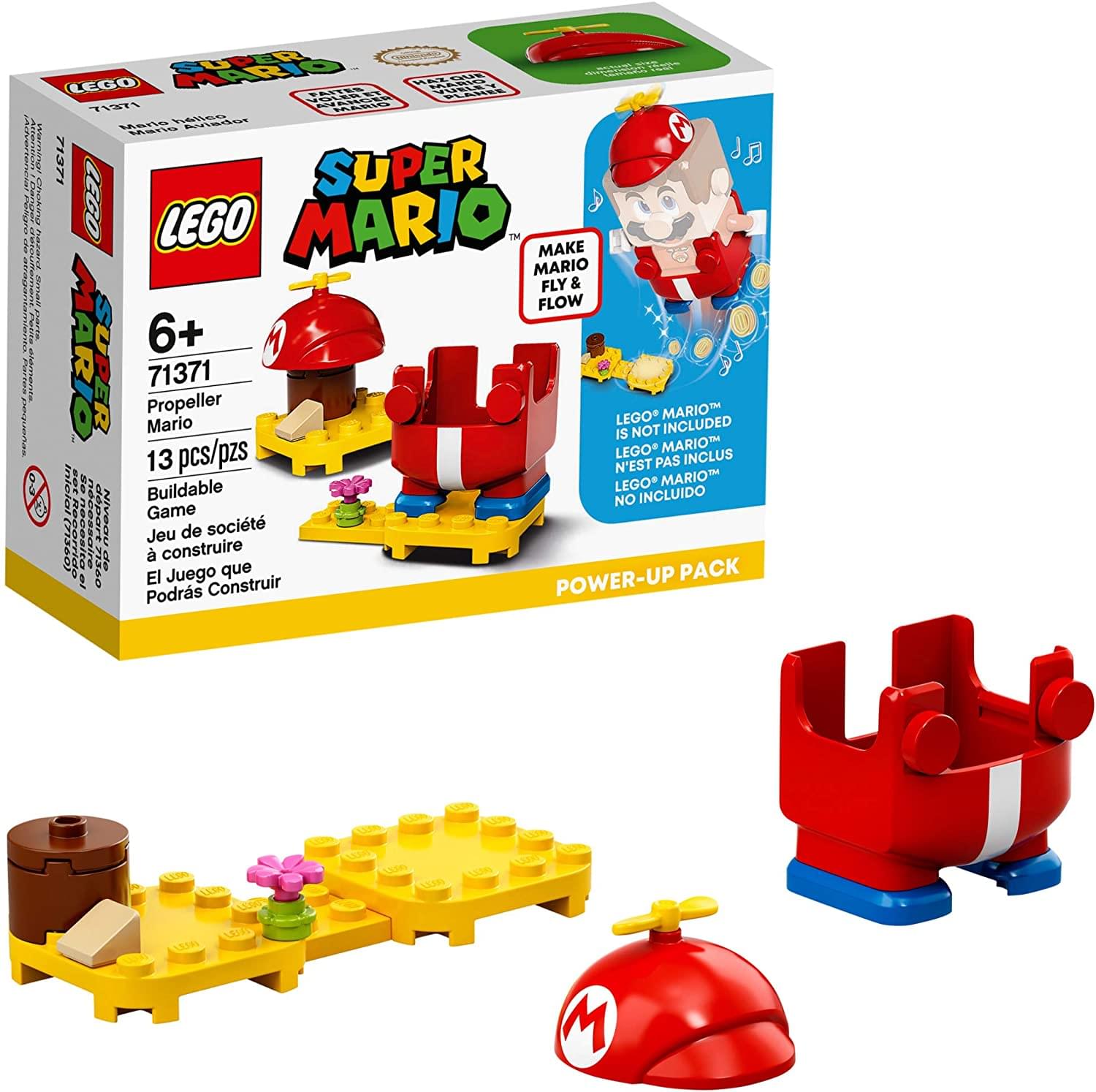 LEGO Super Mario 71371 | 13 Piece Propeller Mario Power-Up Pack