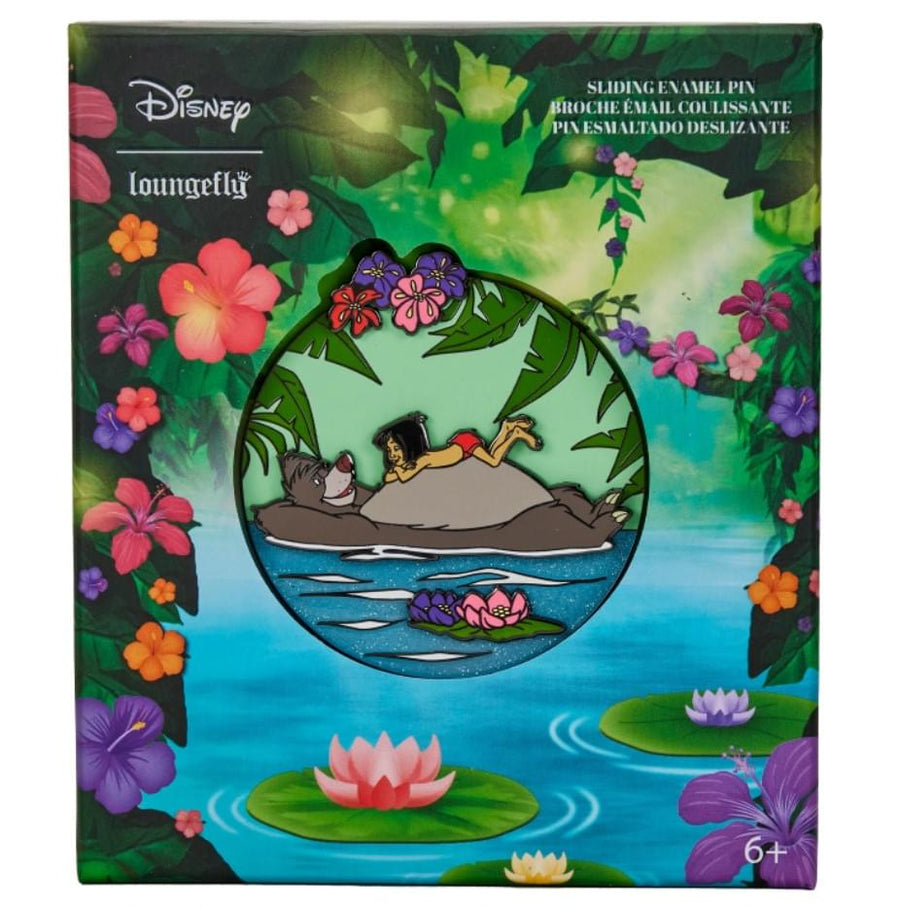 Disney Jungle Book Baloo and Mowgli Enamel Pin | Free Shipping