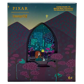 Disney Pixar Brave Castle 3 Inch Sliding Enamel Pin