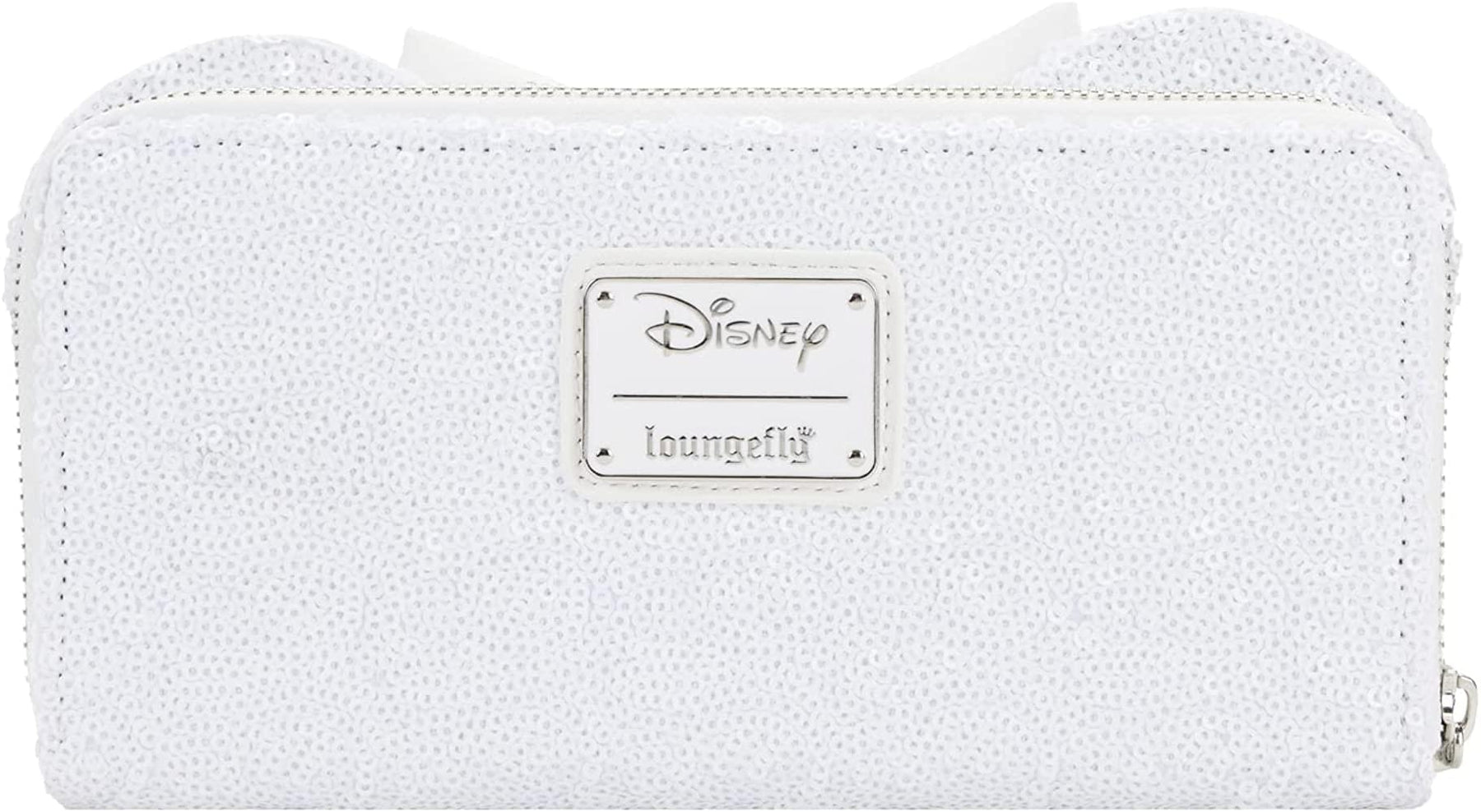 Disney 7 Minnie Mouse Zip Around Wallet in Polyurethane - Black