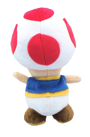 Super Mario All Star Collection 8 Inch Plush | Toad