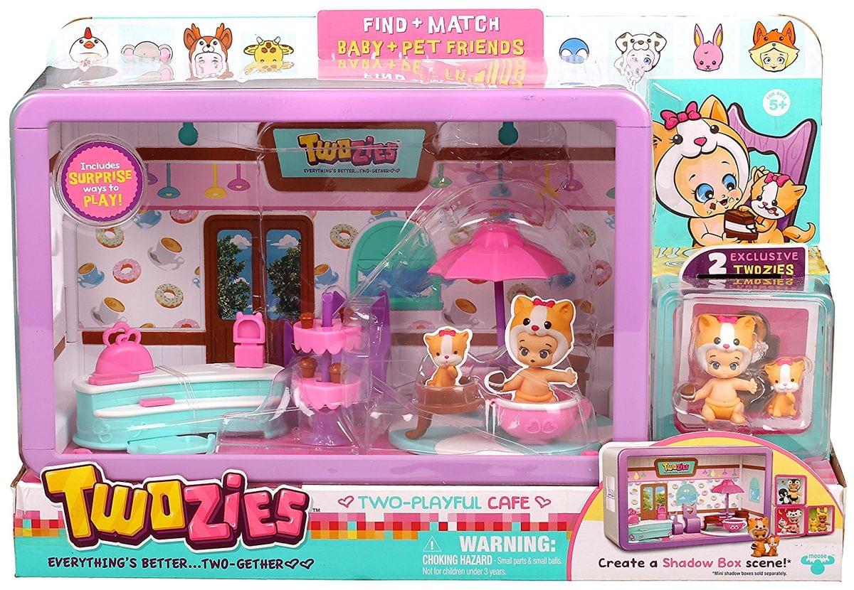 Twozies Minim Figure Playset: Two Playful Café