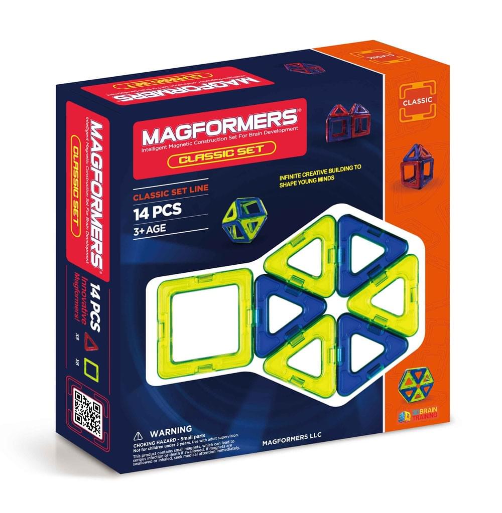 Magformers Classic 14 Piece Set