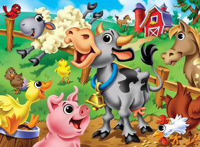 Farm Animals 48 Piece Googly Eyes Jigsaw Puzzle