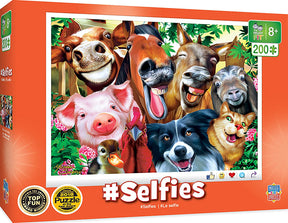 Selfies Barnyard Besties 200 Piece Jigsaw Puzzle