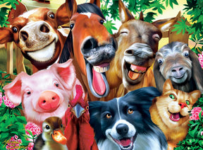 Selfies Barnyard Besties 200 Piece Jigsaw Puzzle