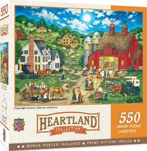 Friday Night Hoe Down 550 Piece Jigsaw Puzzle