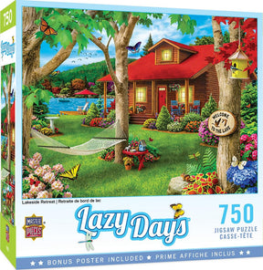 Lakeside Retreat 750 Piece Jigsaw Puzzle