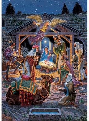 Holy Night 500 Piece Glitter Jigsaw Puzzle