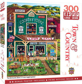 The Old Country Store 300 Piece Large EZ Grip Jigsaw Puzzle