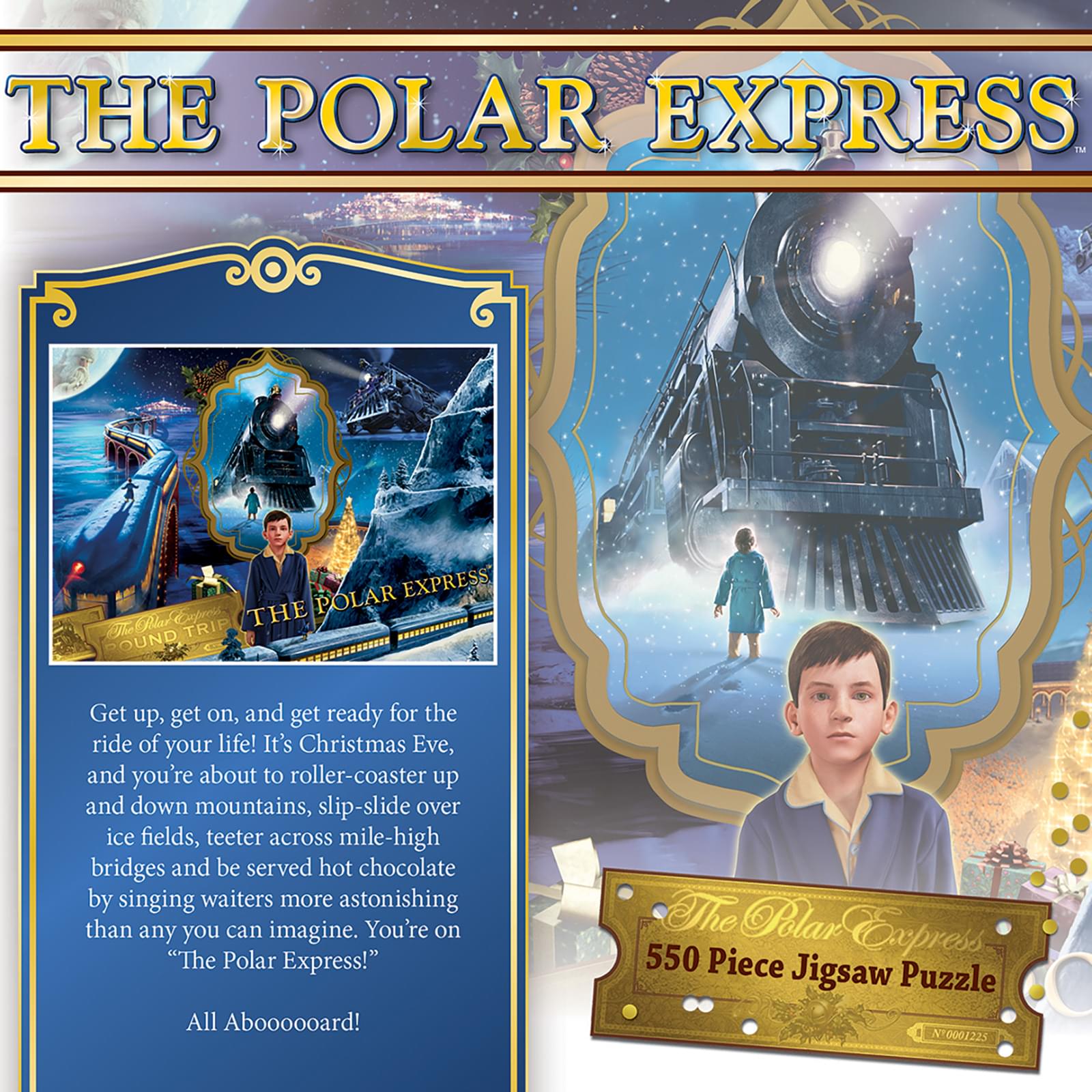 The Polar Express 550 Piece Jigsaw Puzzle