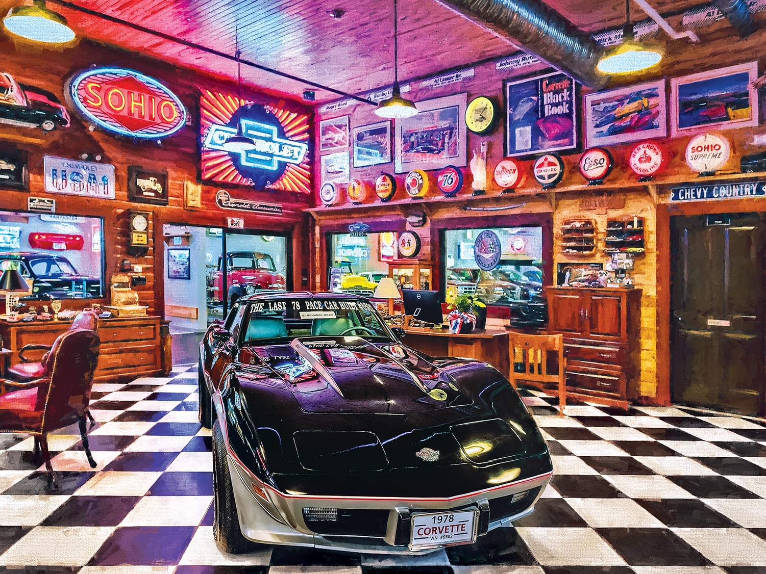 Black Beauty 750 Piece Jigsaw Puzzle