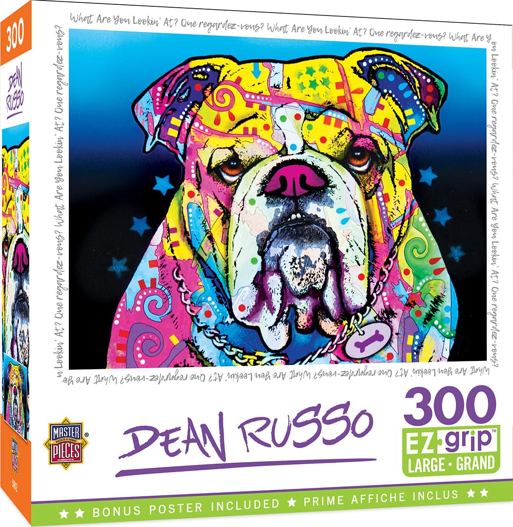 Dean Russo What Are You Looking At? 300 Piece Large EZ Grip Jigsaw Puzzle