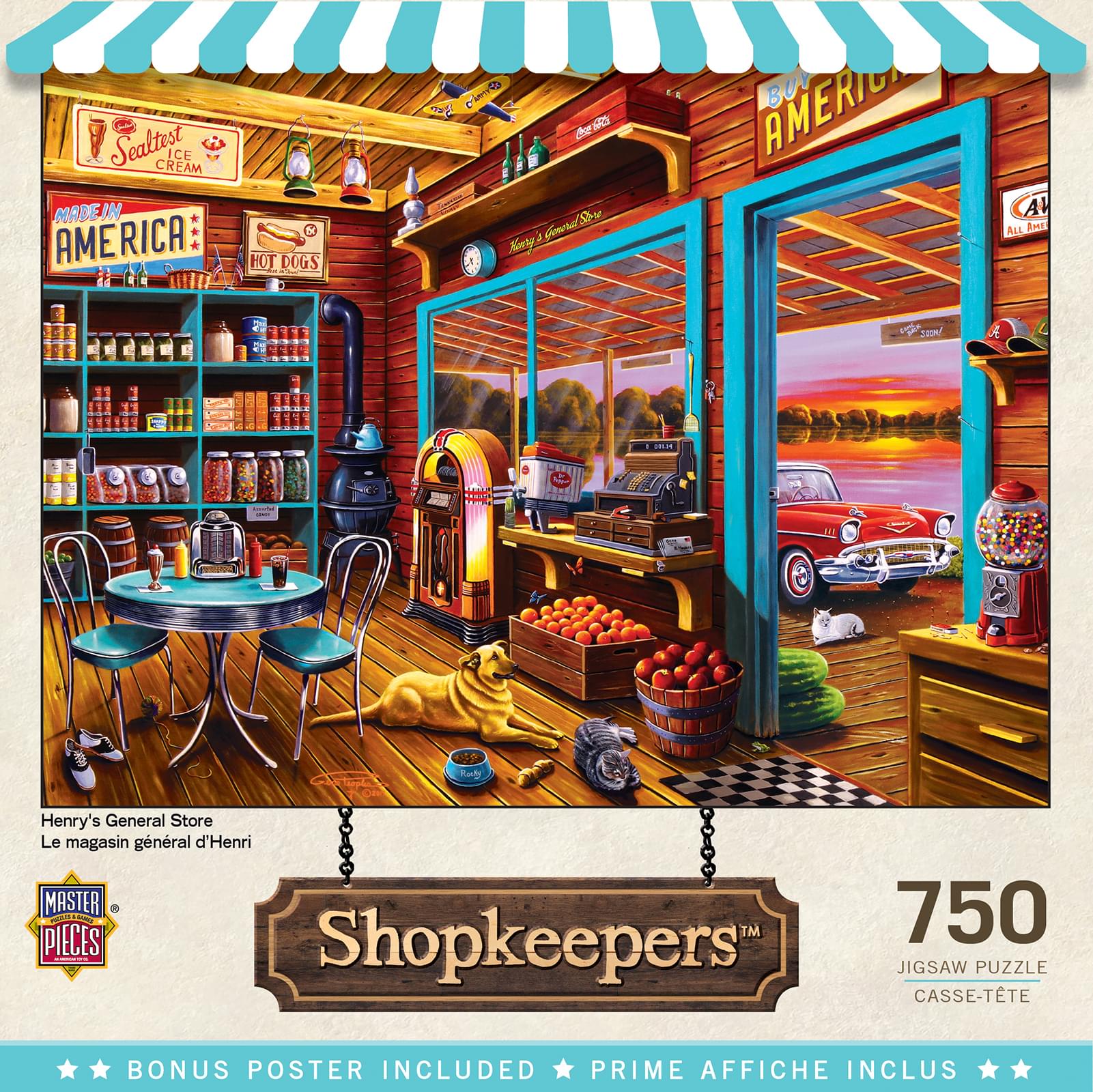 Henrys General Store 750 Piece Jigsaw Puzzle