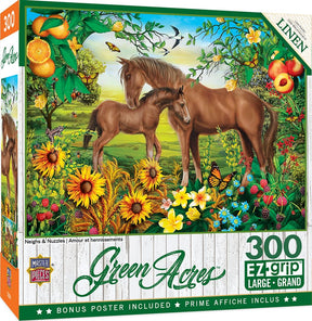 Neighs & Nuzzles 300 Piece Large EZ Grip Jigsaw Puzzle