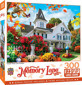 October Skies 300 Piece Large EZ Grip Jigsaw Puzzle