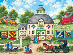 The Quilt Barn 550 Piece Jigsaw Puzzle