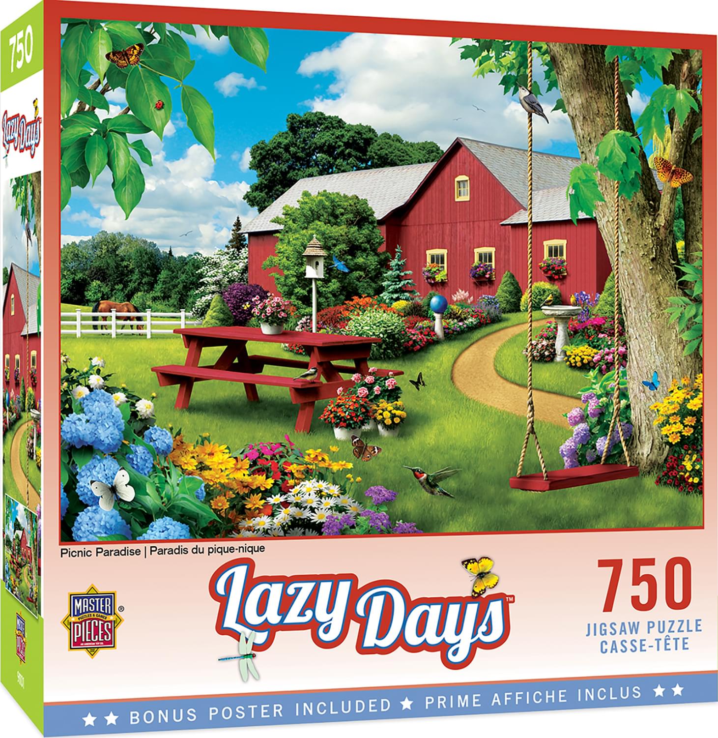 Picnic Paradise 750 Piece Jigsaw Puzzle