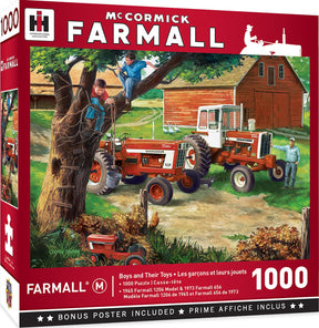 Farmall Tractors Boys and Their Toys 1000 Piece Jigsaw Puzzle