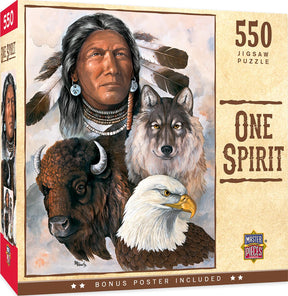 One Spirit 550 Piece Jigsaw Puzzle