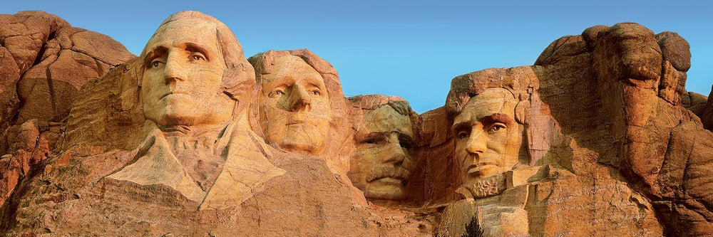 Mount Rushmore 1000 Piece Panoramic Jigsaw Puzzle | Free Shipping