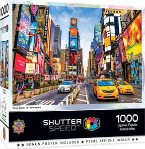 ShutterSpeed Times Square 1000 Piece Jigsaw Puzzle