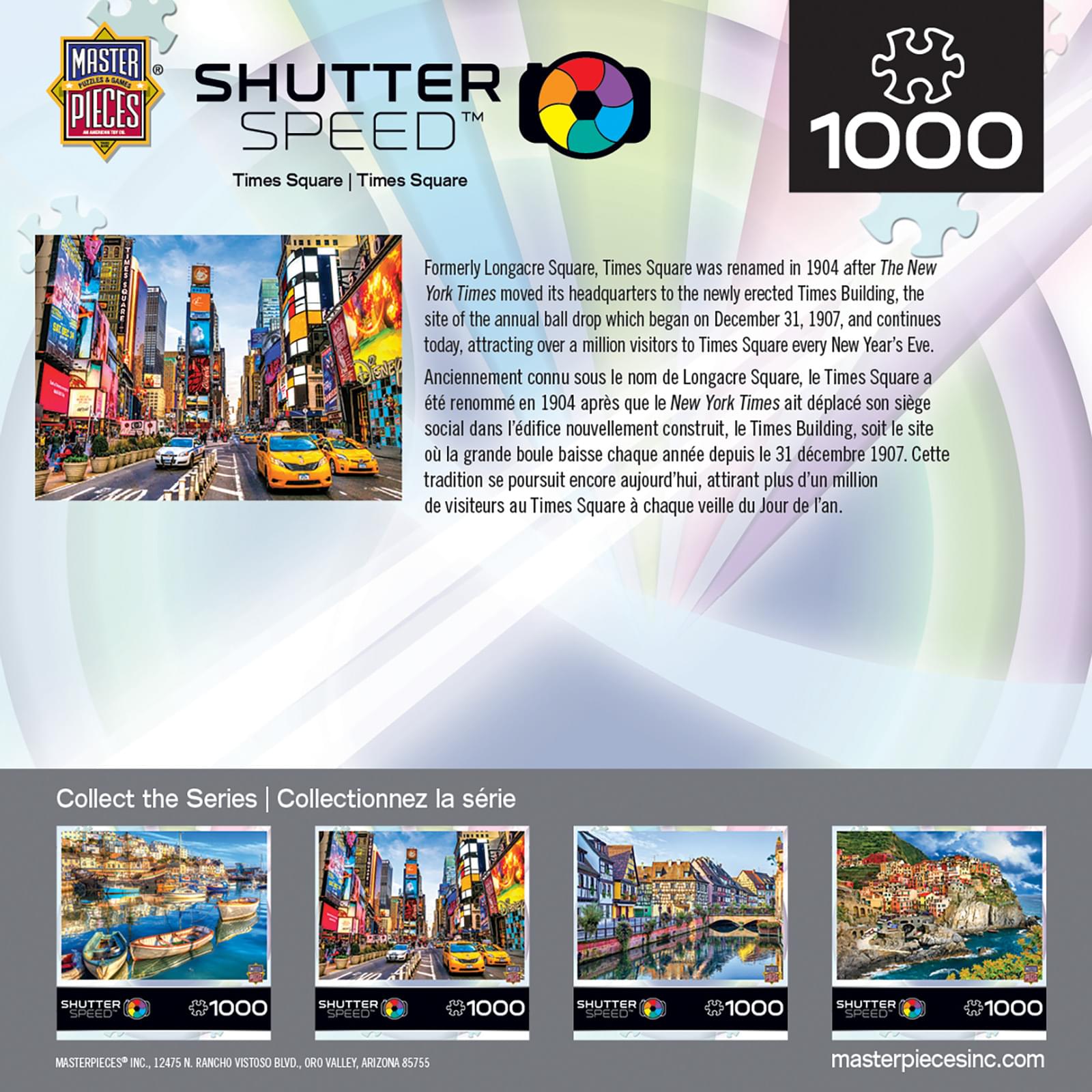 ShutterSpeed Times Square 1000 Piece Jigsaw Puzzle