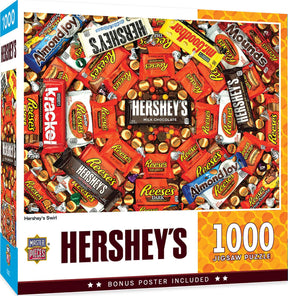 Hershey's Swirl 1000 Piece Jigsaw Puzzle