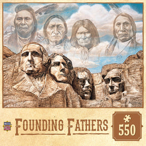 Founding Fathers 550 Piece Jigsaw Puzzle