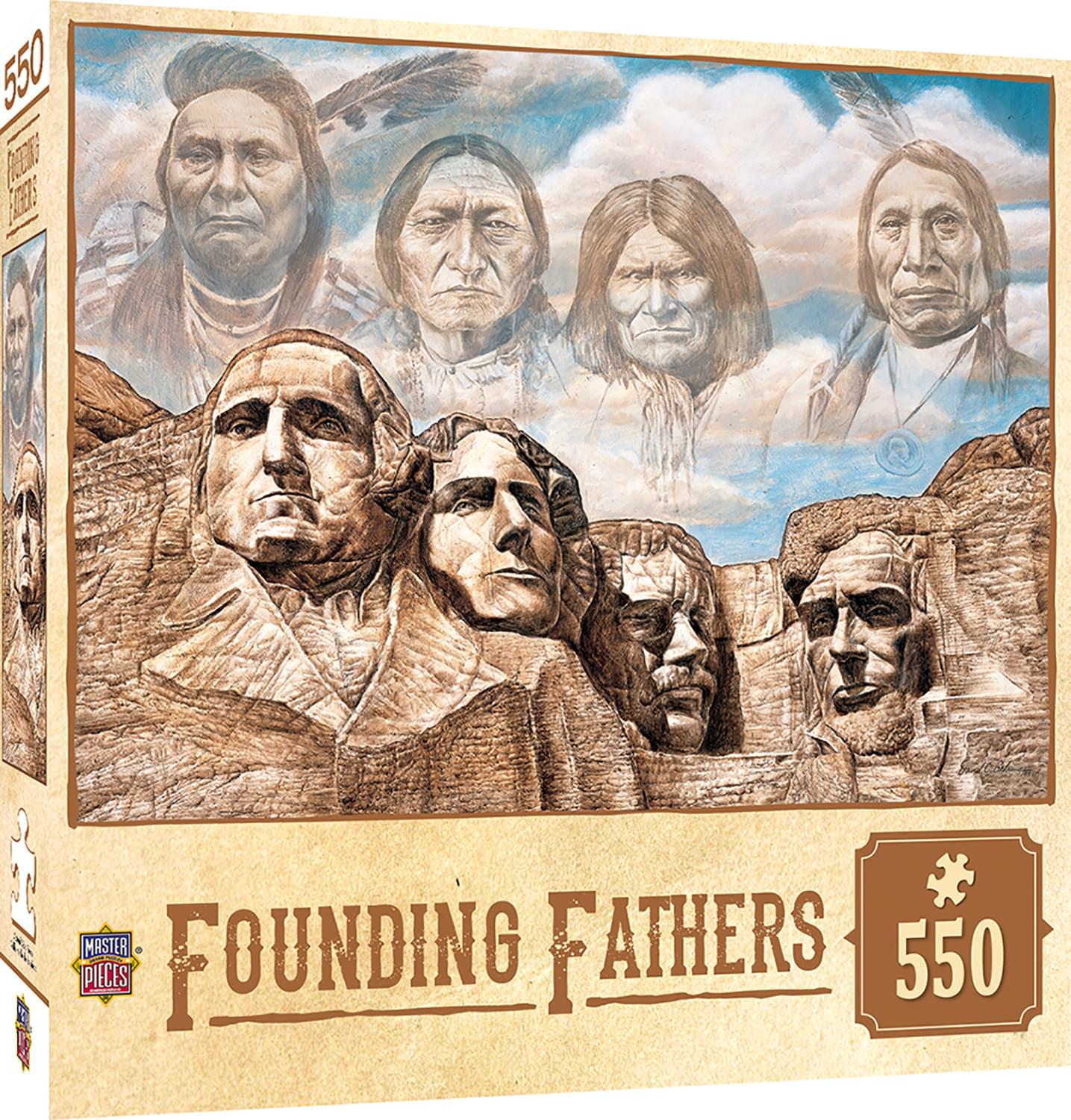 Founding Fathers 550 Piece Jigsaw Puzzle