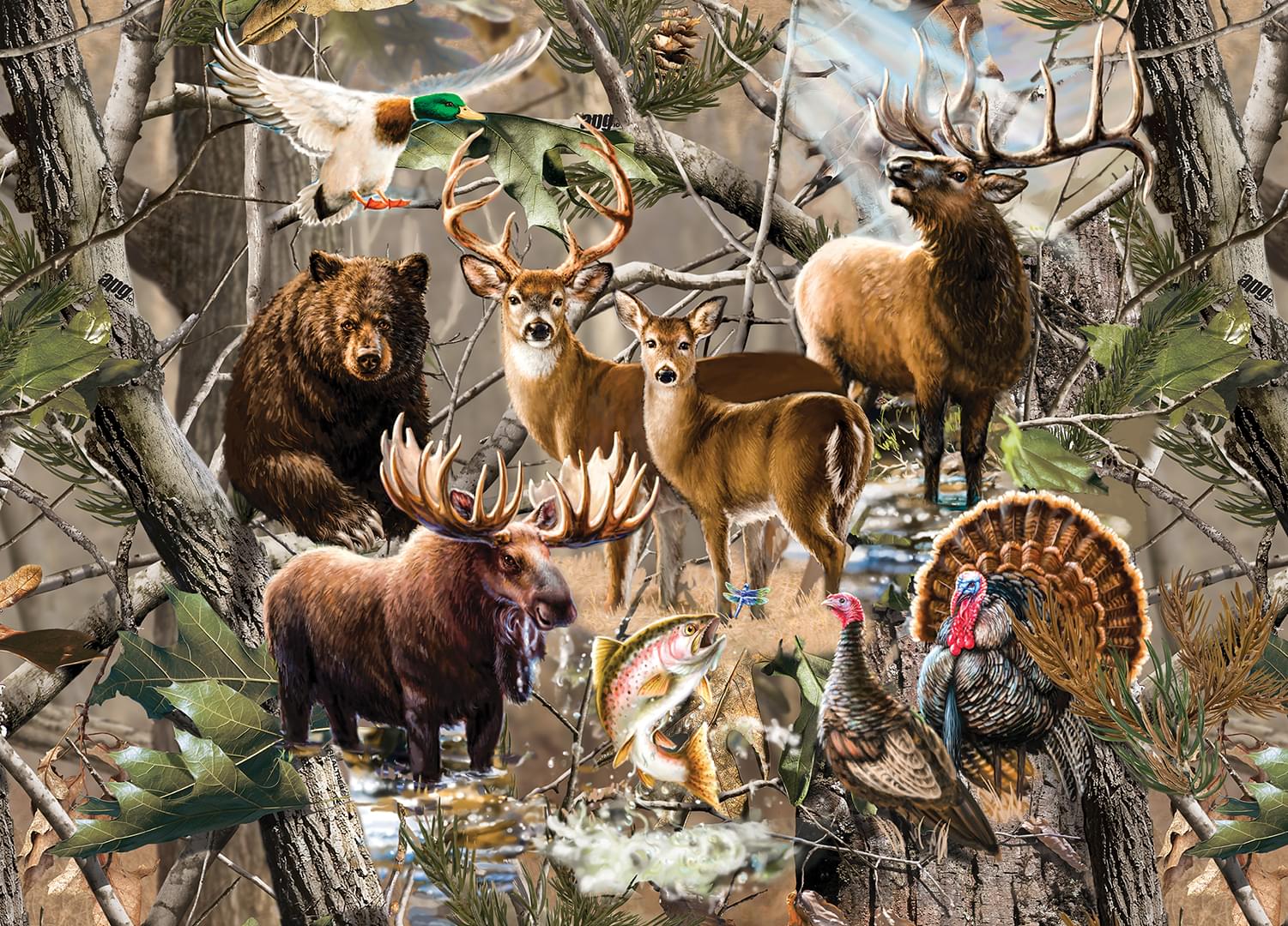 Open Season 1000 Piece Jigsaw Puzzle