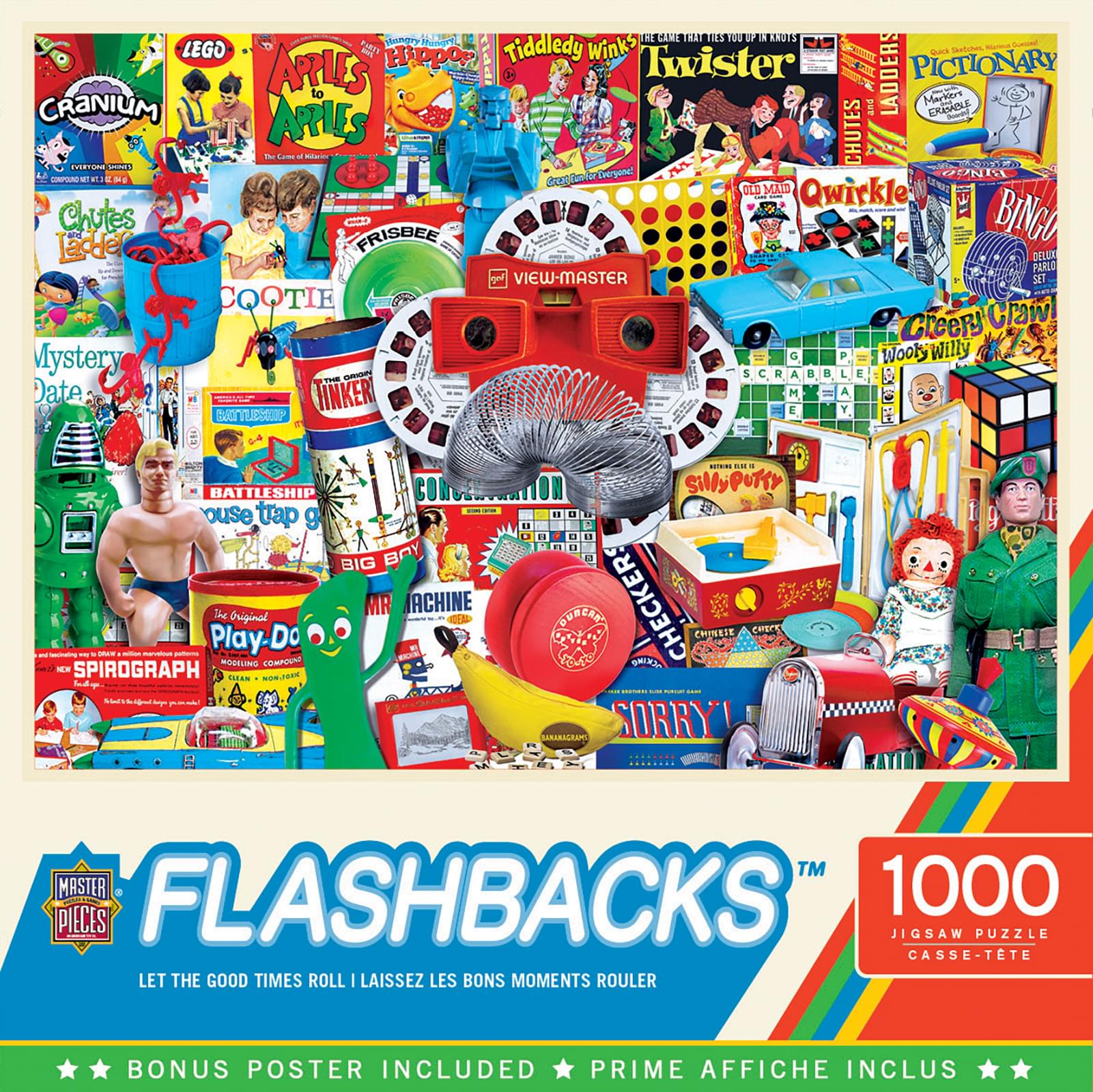 Flashbacks Let the Good Times Roll 1000 Piece Jigsaw Puzzle