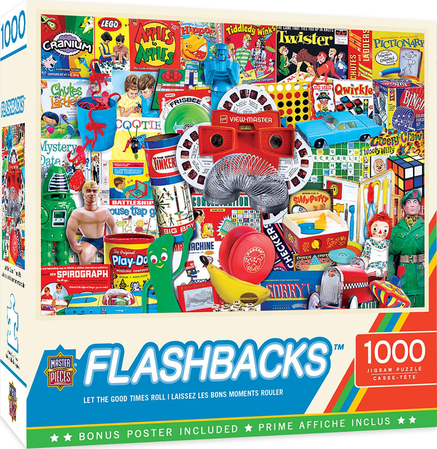 Flashbacks Let the Good Times Roll 1000 Piece Jigsaw Puzzle