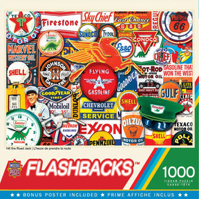 Flashbacks Hit the Road Jack 1000 Piece Jigsaw Puzzle