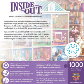 Inside Out Sophias Dollhouse 1000 Piece Jigsaw Puzzle