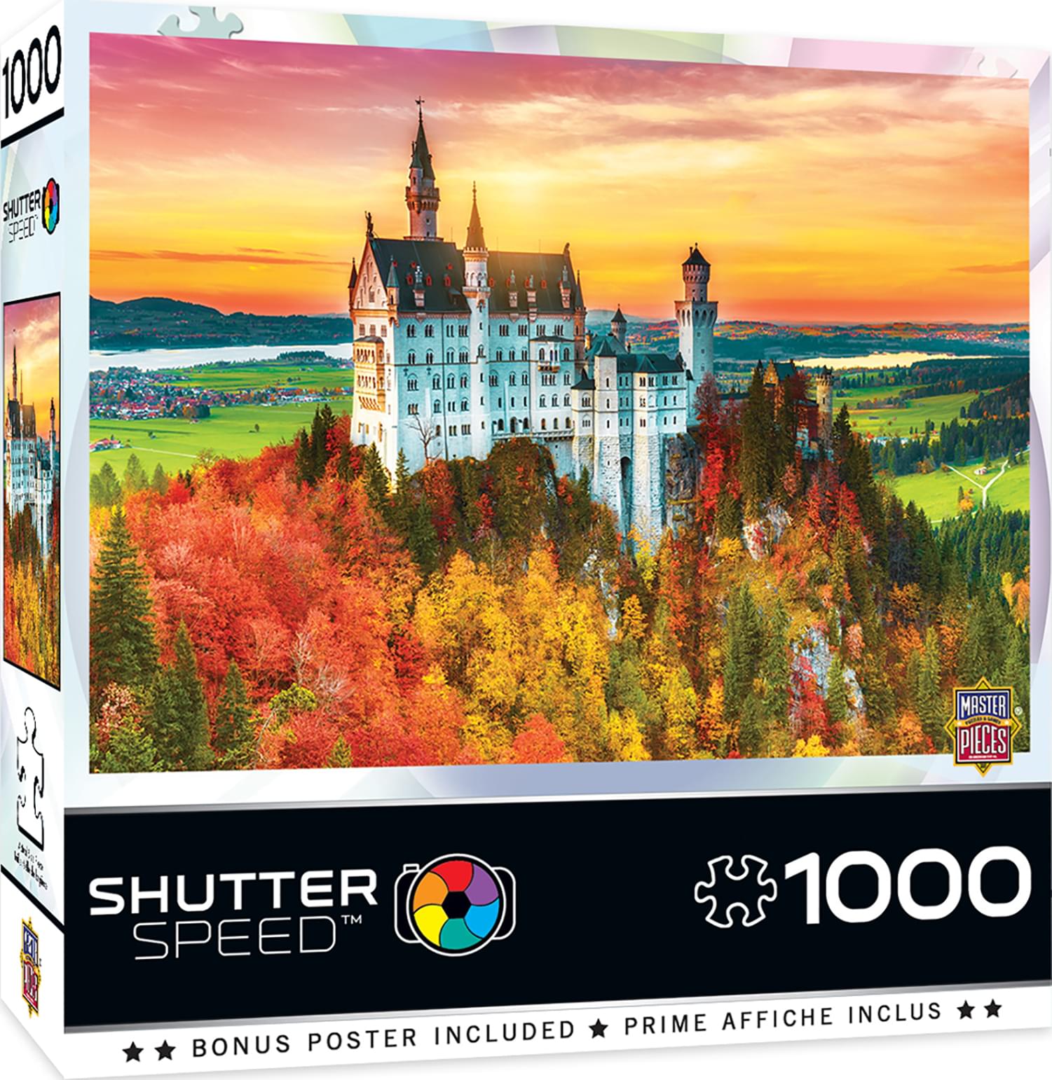 ShutterSpeed Autumn Castle 1000 Piece Jigsaw Puzzle