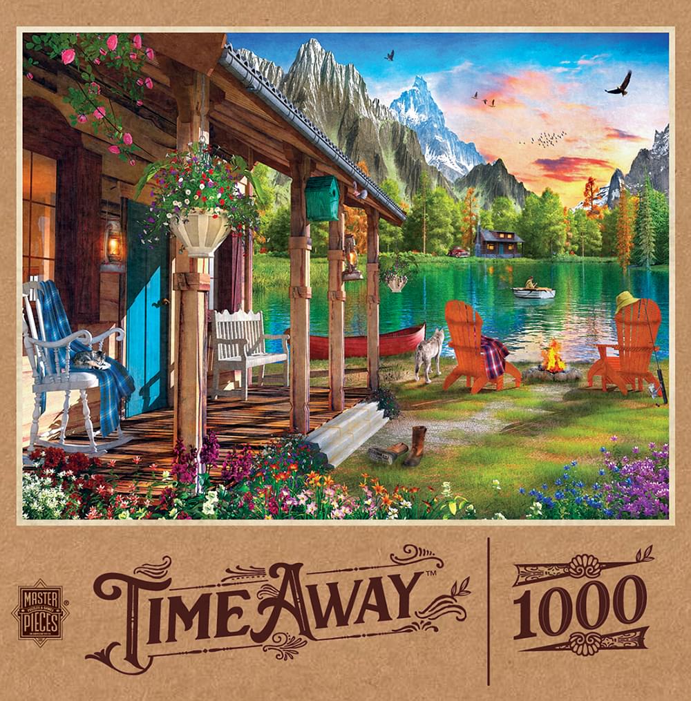 Evening on the Lake 1000 Piece Jigsaw Puzzle