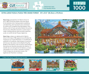 Cut-Aways Camping Lodge 1000 Piece Large EZ-Grip Jigsaw Puzzle