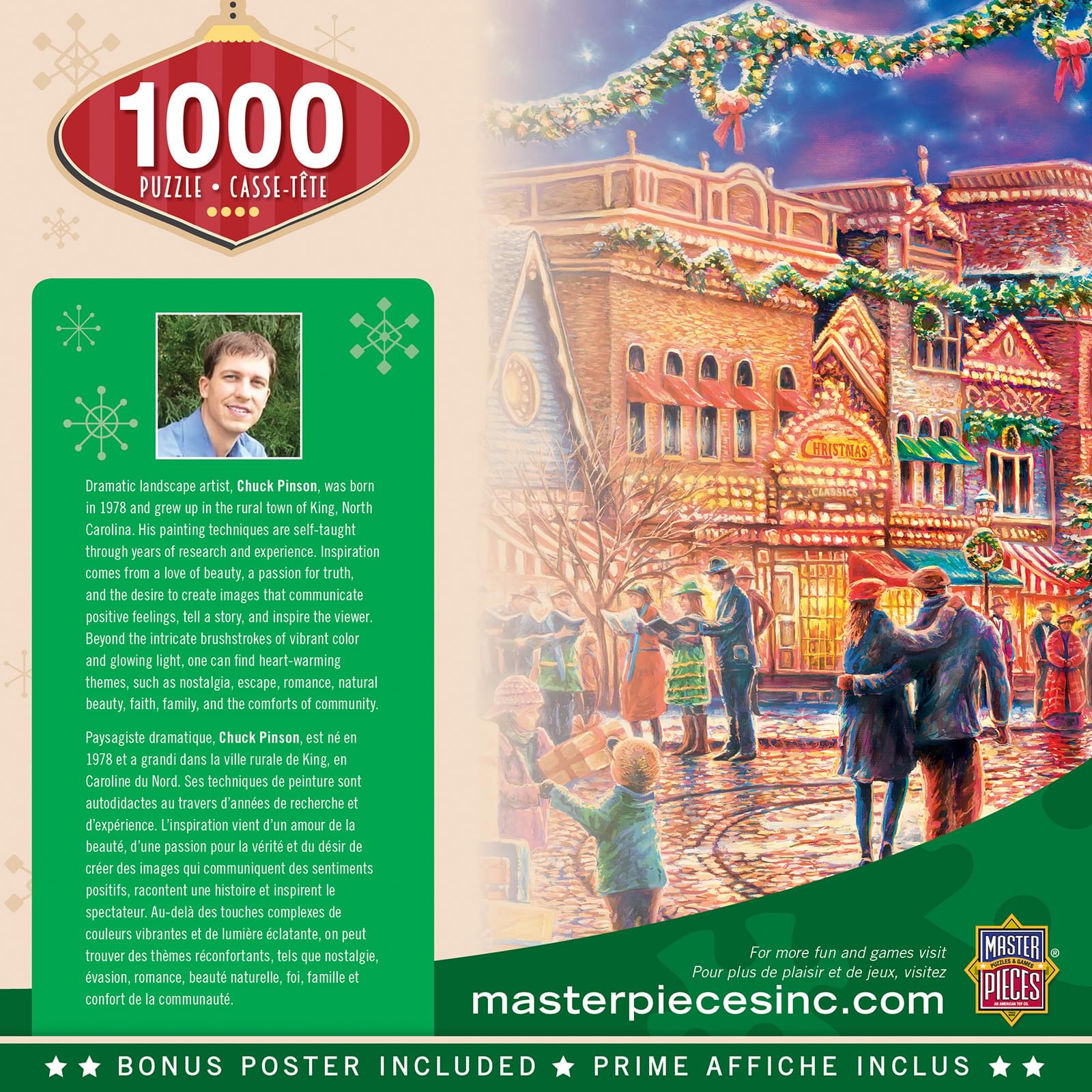 Village Square 1000 Piece Jigsaw Puzzle