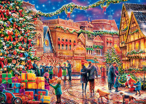 Village Square 1000 Piece Jigsaw Puzzle