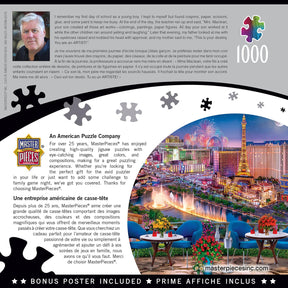 Colorscapes Las Vegas Living 1000 Piece Linen Jigsaw Puzzle