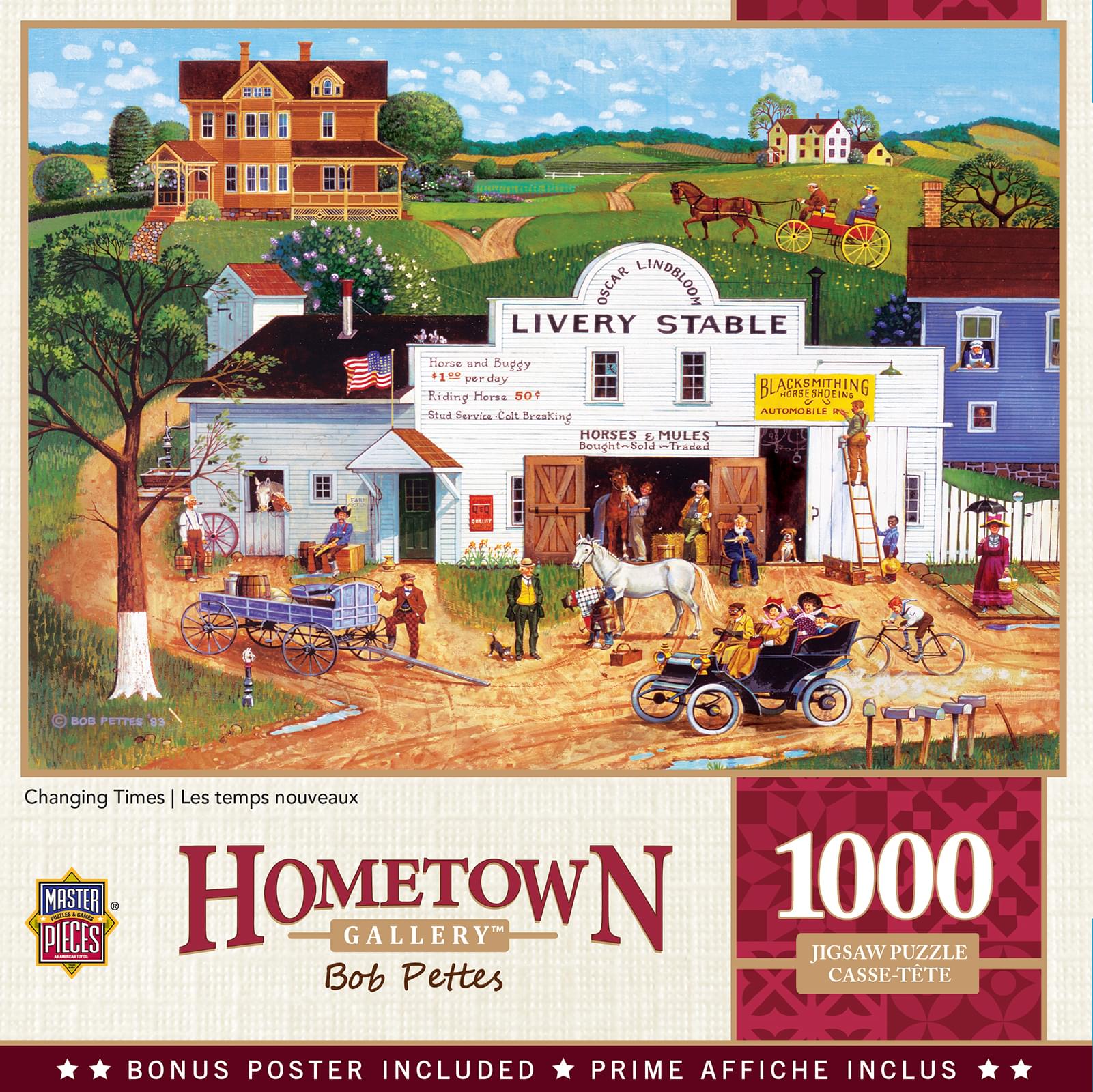 Hometown Gallery Changing Times  1000 Piece Jigsaw Puzzle