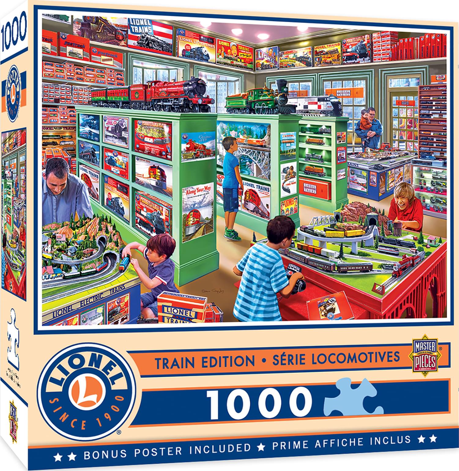 Lionel Trains The Lionel Store 1000 Piece Jigsaw Puzzle