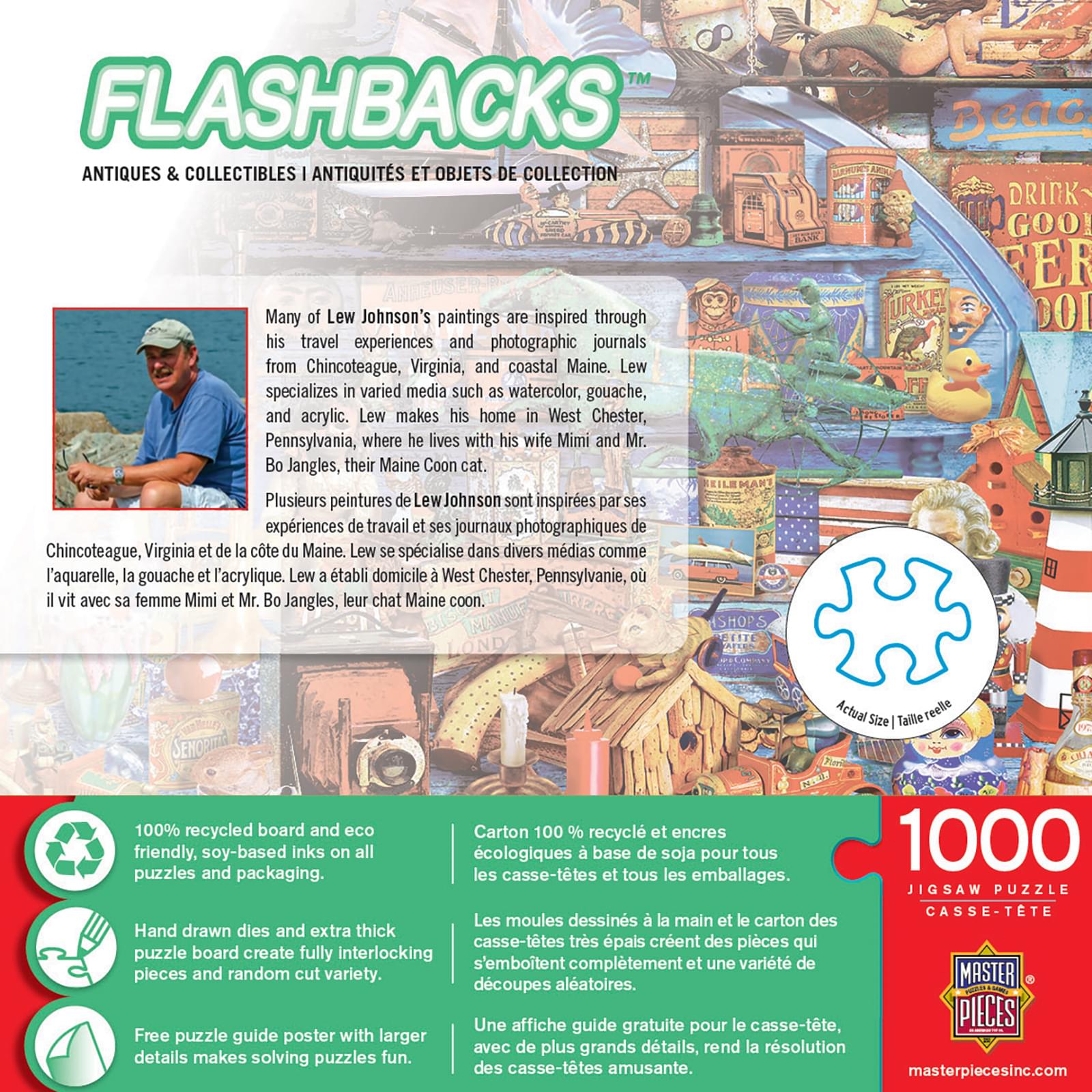 Flashbacks Antiques & Collectibles 1000 Piece Jigsaw Puzzle