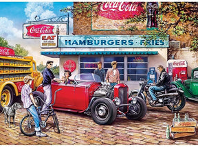 Coca-Cola Hot Rods 1000 Piece Jigsaw Puzzle