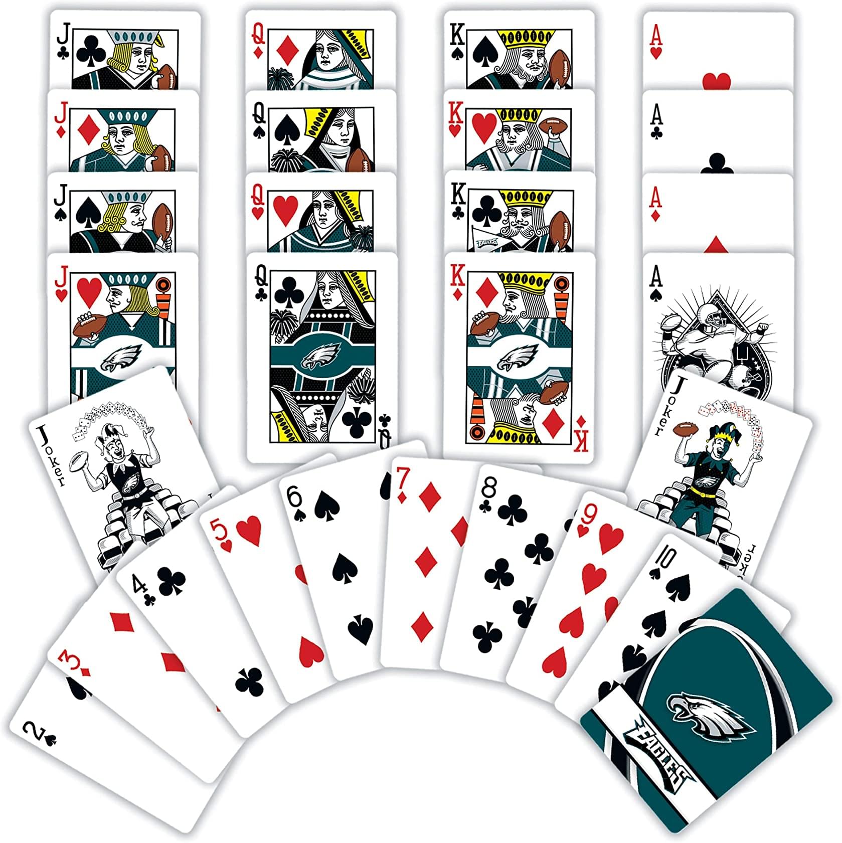 Philadelphia Eagles NFL Playing Cards