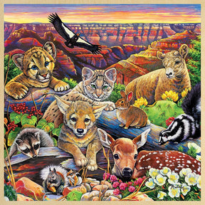 Grand Canyon Wildlife 48 Piece Real Wood Jigsaw Puzzle