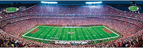 Kansas City Chiefs Stadium NFL Panoramic 1000 Jigsaw Puzzle