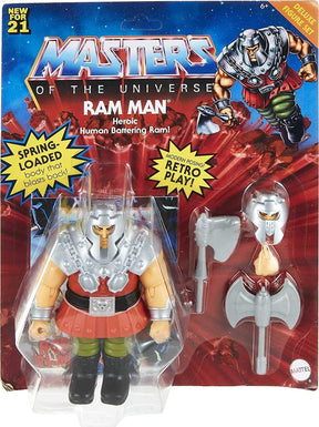 Masters of the Universe Deluxe Ram-Man 6 Inch Action Figure