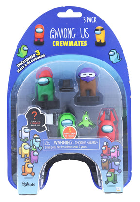 Among Us Crewmate Stampers 5 Pack | 5 Random Figures